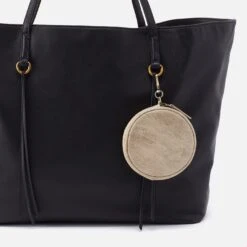 Revolve Clip Pouch In Metallic Leather - Gold -Hobo Sales Store BF 81039GOLD 04 6c010b53 88c7 4390 a5dd 1f7f09a01281