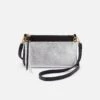 Darcy Double Crossbody In Pebbled Leather - Black