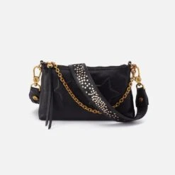 Hobo Sales Store 41 Darcy Luxe Crossbody In Pebbled Leather - Black