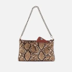 Darcy Luxe Crossbody In Printed Leather - Golden Snake 12 Darcy Luxe Crossbody In Printed Leather - Golden Snake -Hobo Sales Store NV 22644GDSN 05