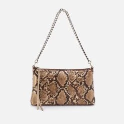Darcy Luxe Crossbody In Printed Leather - Golden Snake 13 Darcy Luxe Crossbody In Printed Leather - Golden Snake -Hobo Sales Store NV 22644GDSN 06