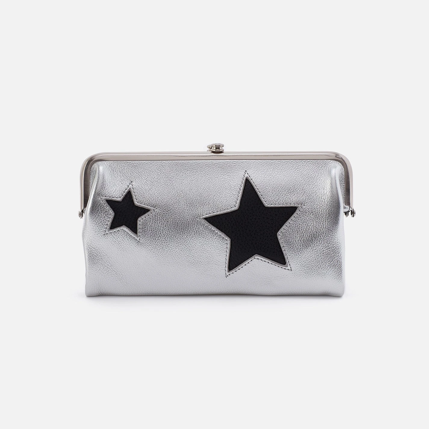Lauren Clutch-Wallet In Metallic Leather - Argento 7 Lauren Clutch-Wallet In Metallic Leather - Argento - Image 7
