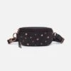 Fern Belt Bag In Pebbled Leather - Studded Black