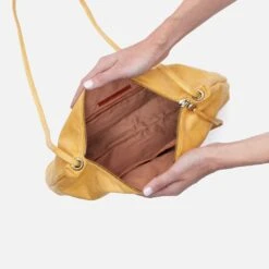 Ziggy Crossbody In Buffed Leather - Honeycomb -Hobo Sales Store NV 22693HCOMB 03