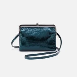 Lauren Crossbody In Patent Leather - Spruce Patent