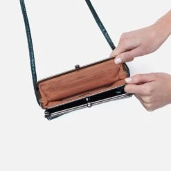 Lauren Crossbody In Patent Leather - Spruce Patent -Hobo Sales Store PA 19562SPCE 05