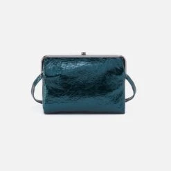 Lauren Crossbody In Patent Leather - Spruce Patent -Hobo Sales Store PA 19562SPCE 06