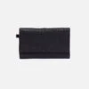 Keen Continental Wallet In Bubble Pebbled Leather - Black