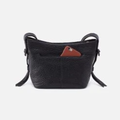 Bonita Crossbody In Bubble Pebbled Leather - Black 9 Bonita Crossbody In Bubble Pebbled Leather - Black -Hobo Sales Store PB 82432BLK 04