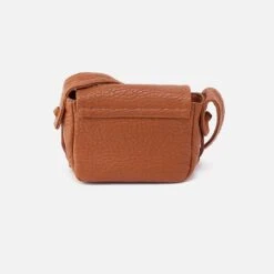 Bonita Mini Messenger Crossbody In Bubble Pebbled Leather - Brown 9 Bonita Mini Messenger Crossbody In Bubble Pebbled Leather - Brown -Hobo Sales Store PB 82435BRWN 04