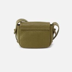 Bonita Mini Messenger Crossbody In Bubble Pebbled Leather - Green 7 Bonita Mini Messenger Crossbody In Bubble Pebbled Leather - Green -Hobo Sales Store PB 82435GRN 04