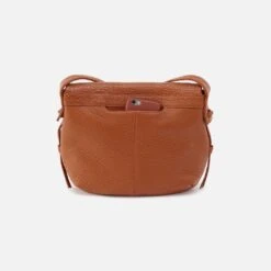 Bonita Messenger Crossbody In Bubble Pebbled Leather - Brown 7 Bonita Messenger Crossbody In Bubble Pebbled Leather - Brown -Hobo Sales Store PB 82436BRWN 04