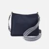Cass Crossbody In Pebbled Leather - Sapphire