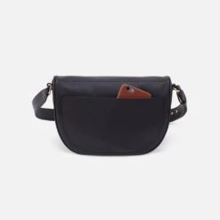 Juno Belt Bag In Silk Napa Leather - Black 9 Juno Belt Bag In Silk Napa Leather - Black -Hobo Sales Store SN 15639BLK 05