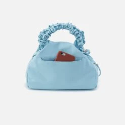 Darling Small Satchel In Silk Napa Leather - Aqua Marine -Hobo Sales Store SN 15640AQMN 04