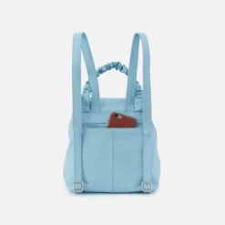 Darling Backpack In Silk Napa Leather - Aqua Marine -Hobo Sales Store SN 15641AQMN 04