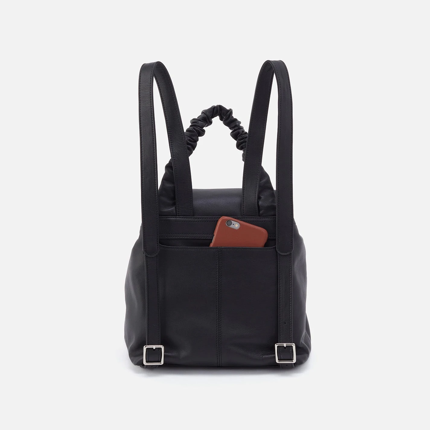 Darling Backpack In Silk Napa Leather - Black 4 Darling Backpack In Silk Napa Leather - Black - Image 4