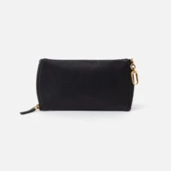 Hobo Sales Store 20 Spark Double Eyeglass Case In Pebbled Leather - Black