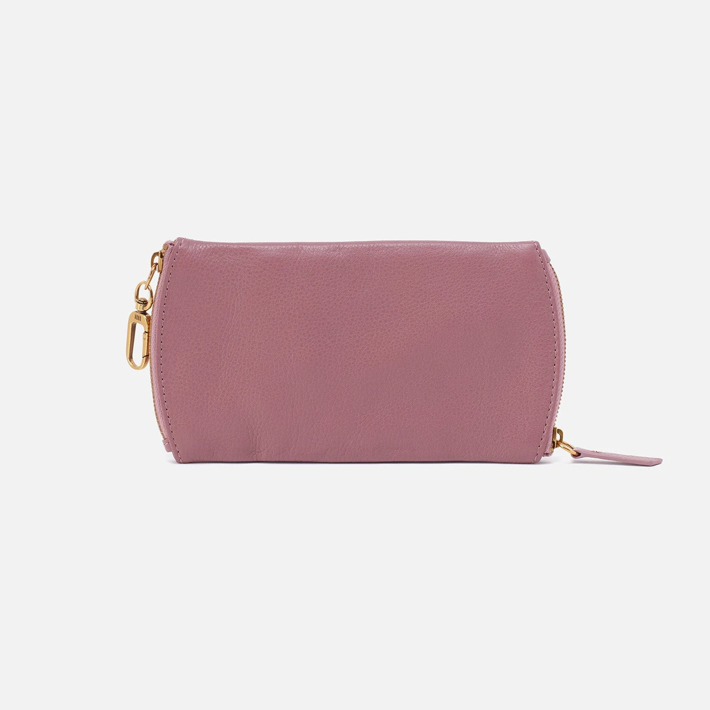 Spark Double Eyeglass Case In Pebbled Leather - Mauve 3 Spark Double Eyeglass Case In Pebbled Leather - Mauve - Image 3