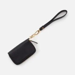 Grip Wristlet Strap In Pebbled Leather - Black 5 Grip Wristlet Strap In Pebbled Leather - Black -Hobo Sales Store SO 81036BLK 02 27ada63d e17c 47d7 a04b fefa8df1aa76