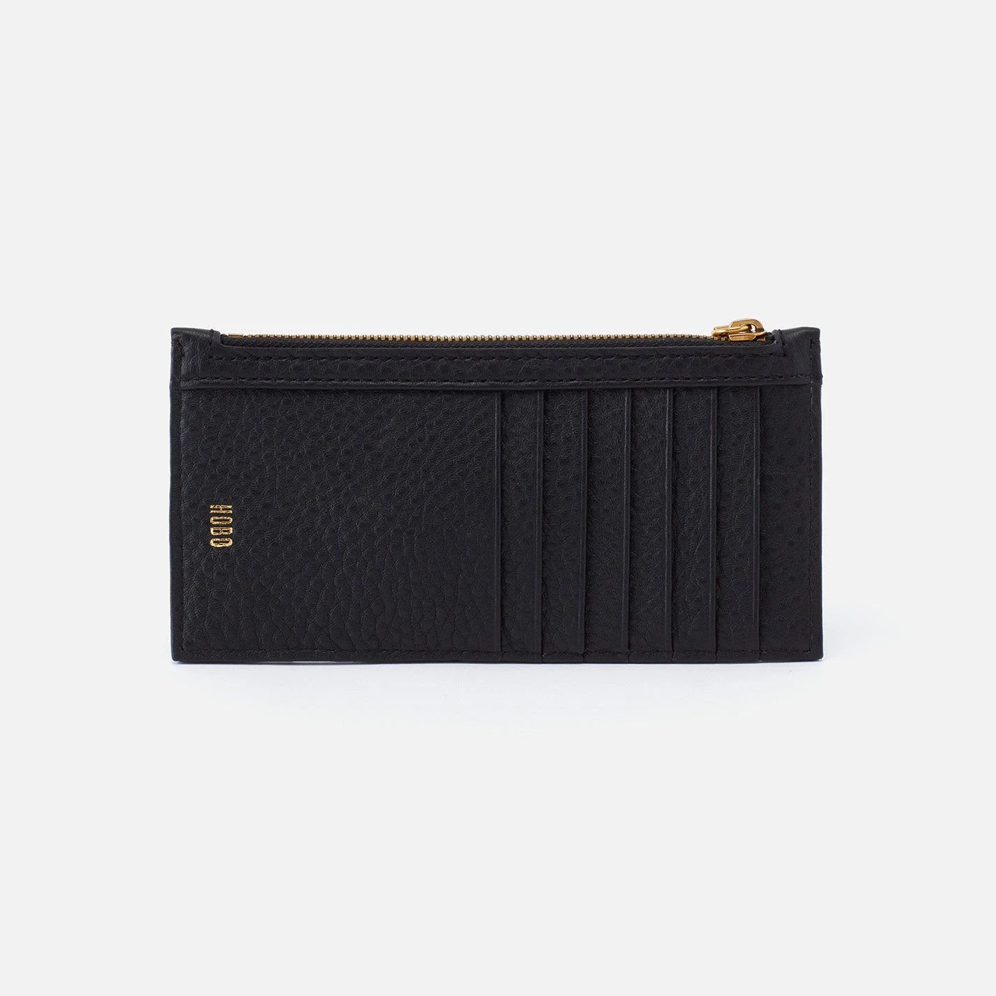 Carte Card Case In Pebbled Leather - Black 3 Carte Card Case In Pebbled Leather - Black - Image 3