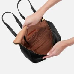 River Backpack In Pebbled Leather - Black -Hobo Sales Store SO 82160BLK 03 4f24426b 4f26 449d ae04 9bdd4d941dd1