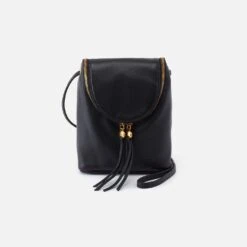 Hobo Sales Store 10 Fern Crossbody In Pebbled Leather - Black