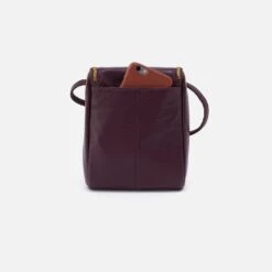 Fern Crossbody In Pebbled Leather - Ruby Wine -Hobo Sales Store SO 82186RBWN 03