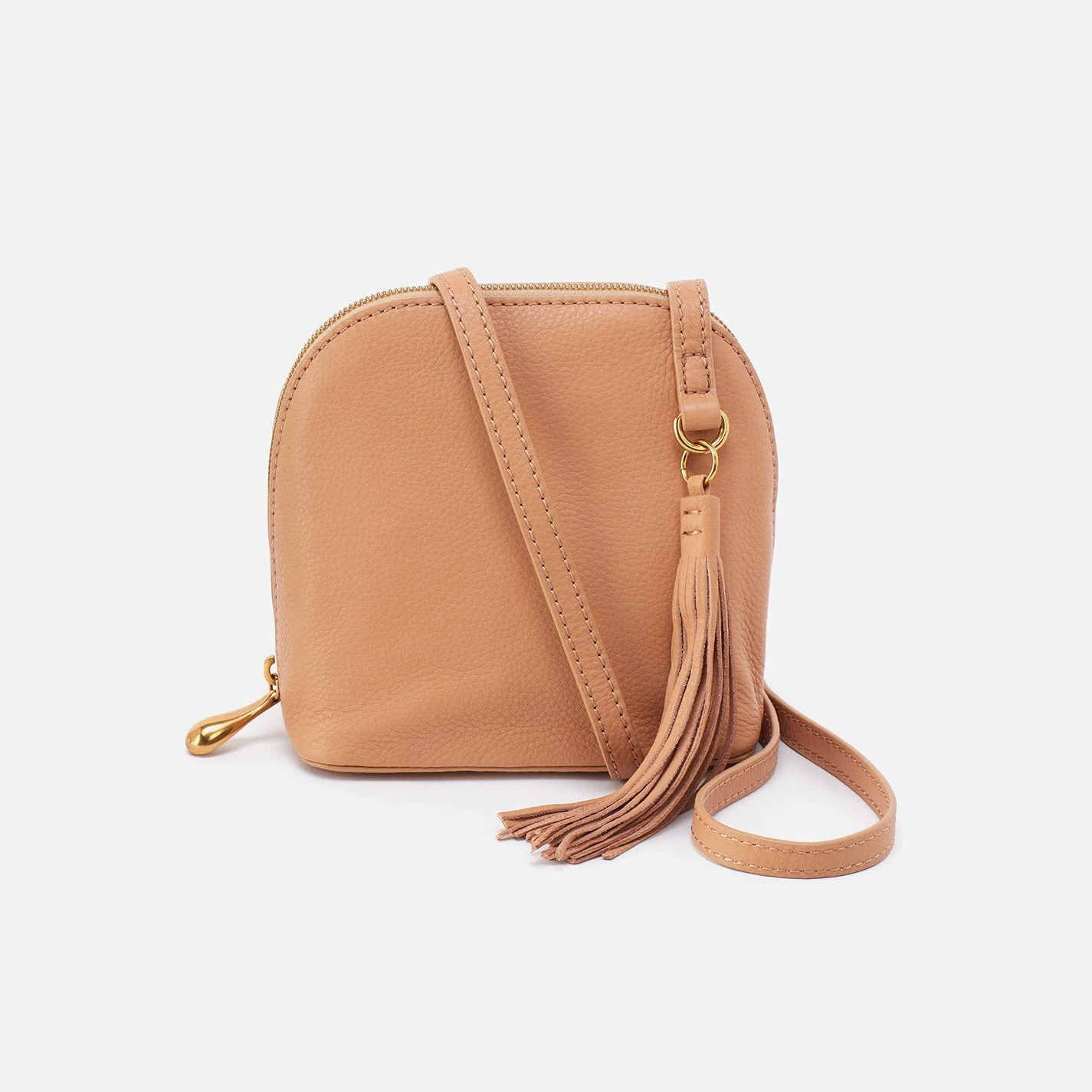 Nash Crossbody In Pebbled Leather - Sandstorm 1 Nash Crossbody In Pebbled Leather - Sandstorm
