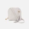 Nash Crossbody In Pebbled Leather - White