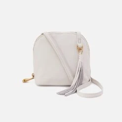 Nash Crossbody In Pebbled Leather - White