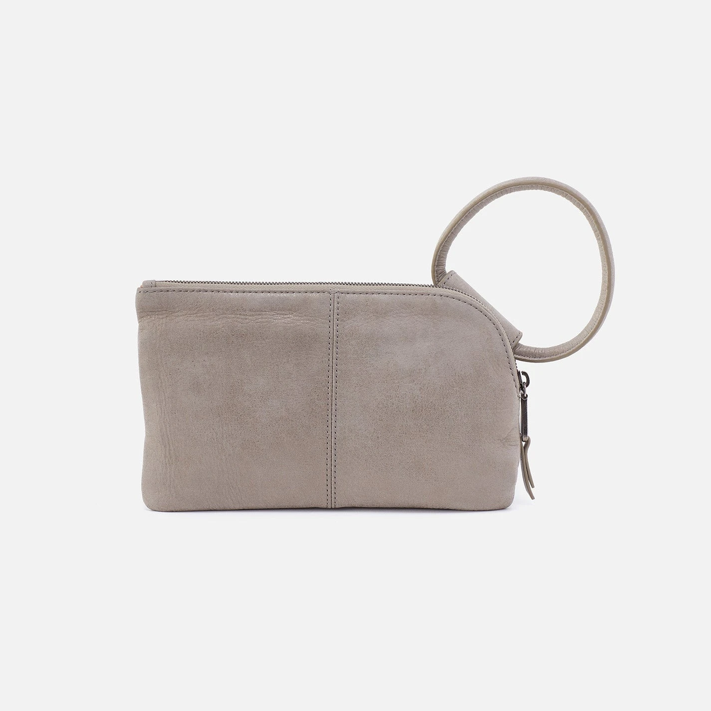 Sable Wristlet In Metallic Leather - Granite Grey 5 Sable Wristlet In Metallic Leather - Granite Grey - Image 5