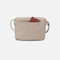 Fern Messenger Crossbody In Pebbled Leather - Taupe -Hobo Sales Store SO 82367TAUP 04