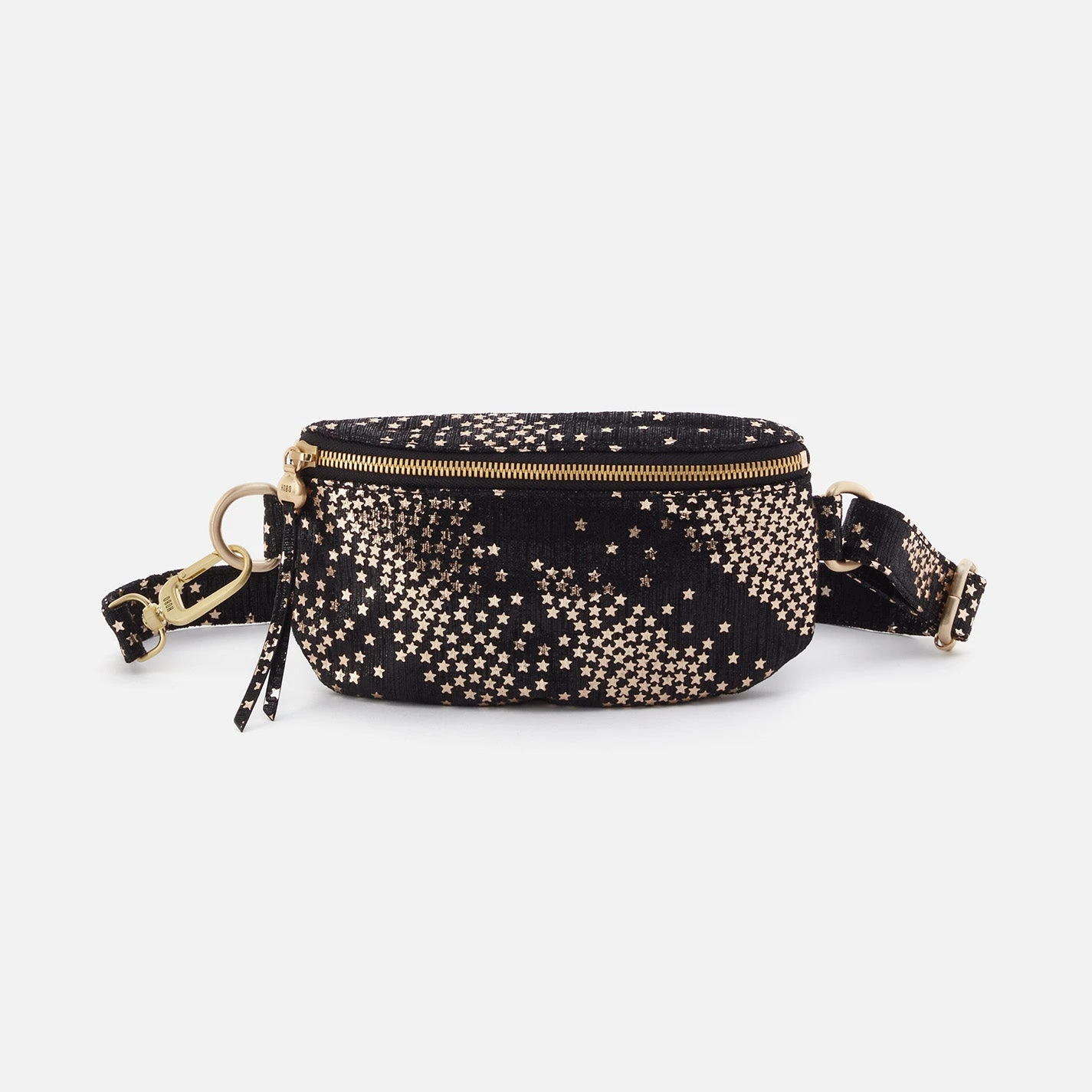 Fern Belt Bag In Printed Leather - Shooting Stars 1 Fern Belt Bag In Printed Leather - Shooting Stars