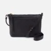 Tripp Medium Crossbody In Pebbled Leather - Black