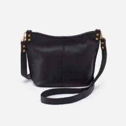 Hobo Sales Store 14 Pier Small Crossbody In Pebbled Leather - Black