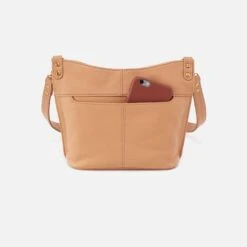 Pier Small Crossbody In Pebbled Leather - Sandstorm -Hobo Sales Store SO 82396SDST 04