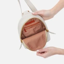 Fern Sling In Pebbled Leather - Chalk -Hobo Sales Store SO 82416CHLK 03