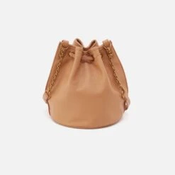 Pier Bucket Crossbody In Pebbled Leather - Sandstorm -Hobo Sales Store SO 82423SDST 04