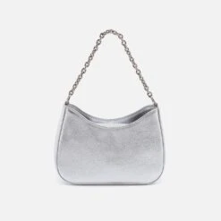 Rosa Crossbody In Metallic Leather - Argento -Hobo Sales Store SO 82425AGTO 05