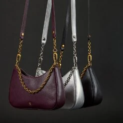 Rosa Crossbody In Pebbled Leather - Black 15 Rosa Crossbody In Pebbled Leather - Black -Hobo Sales Store SO 82425BLK 01a