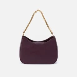 Rosa Crossbody In Pebbled Leather - Ruby Wine 12 Rosa Crossbody In Pebbled Leather - Ruby Wine -Hobo Sales Store SO 82425RBWN 05