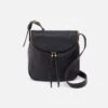 Fern North-South Crossbody In Pebbled Leather - Black
