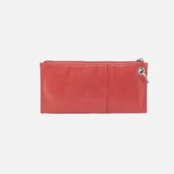 Vida Wristlet In Polished Leather - Cherry Blossom 11 Vida Wristlet In Polished Leather - Cherry Blossom -Hobo Sales Store VI 32185CHBL 04