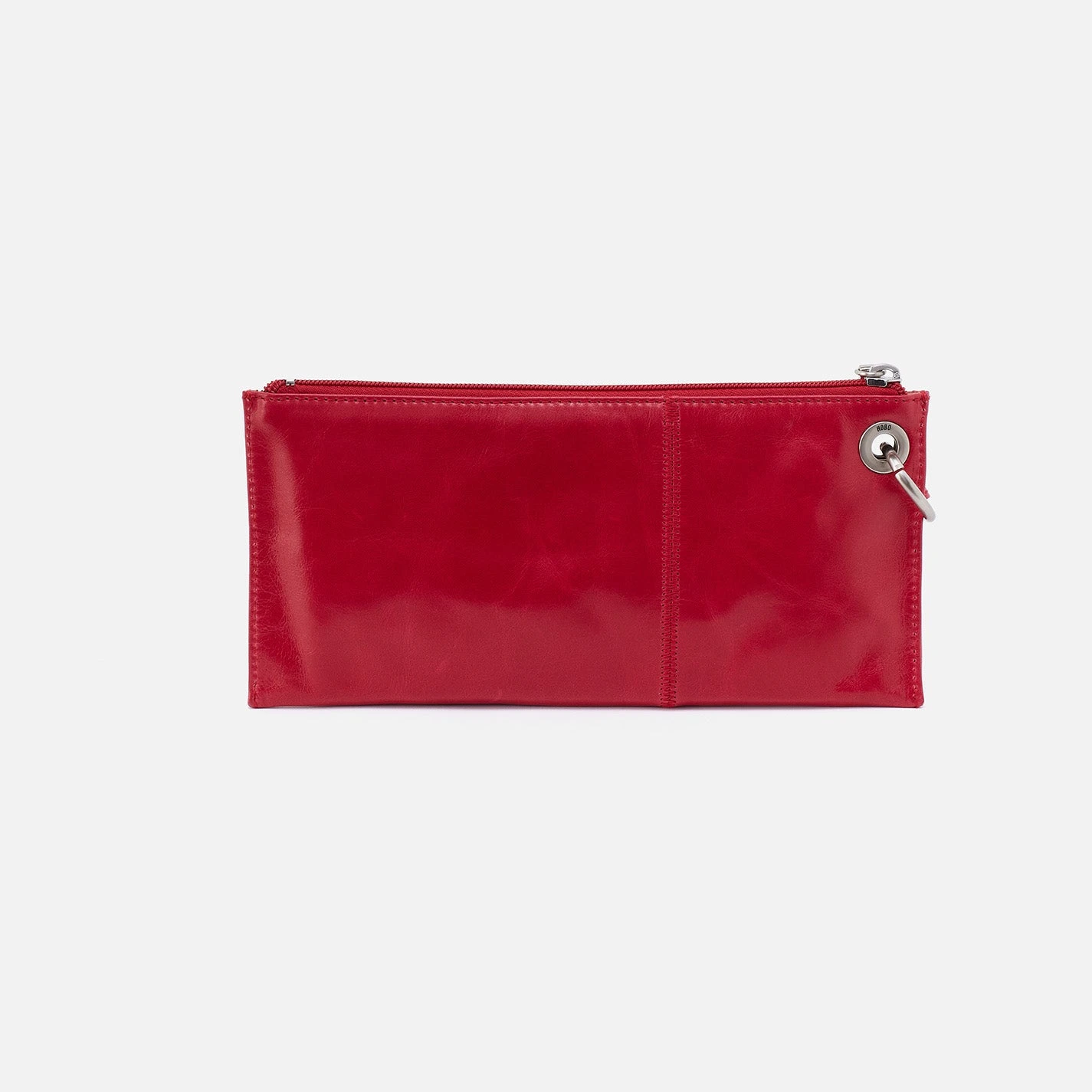 Vida Wristlet In Polished Leather - Claret 5 Vida Wristlet In Polished Leather - Claret - Image 5