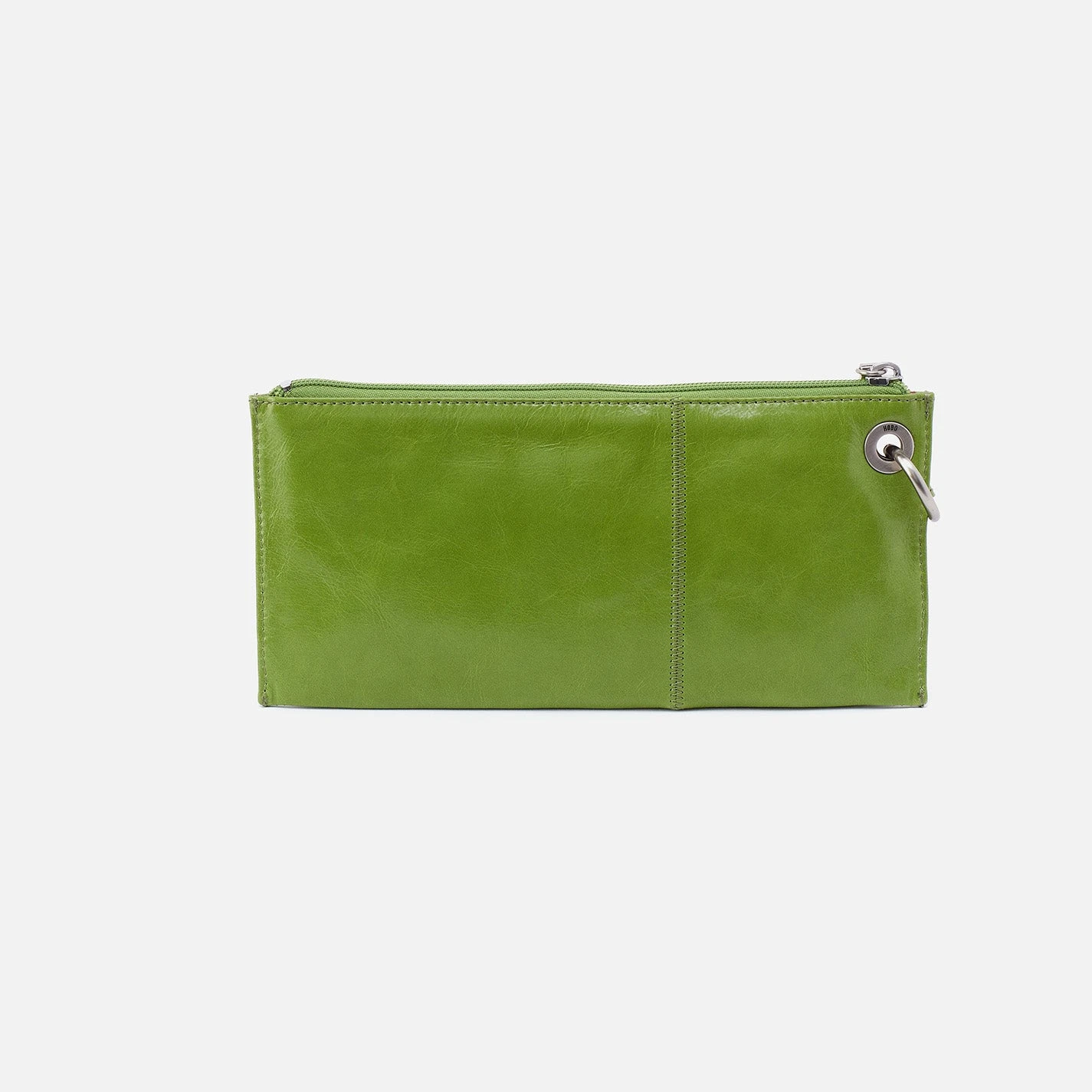 Vida Wristlet In Polished Leather - Garden Green 6 Vida Wristlet In Polished Leather - Garden Green - Image 6