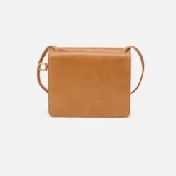 Jill Wallet Crossbody In Polished Leather - Natural 9 Jill Wallet Crossbody In Polished Leather - Natural -Hobo Sales Store VI 32471NTRL 05