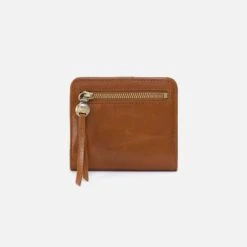 Max Mini Bifold Compact Wallet In Polished Leather - Truffle -Hobo Sales Store VI 32478TRUF 03 d1e8e1e3 76b0 4473 96d2 d6a4d4a85f37