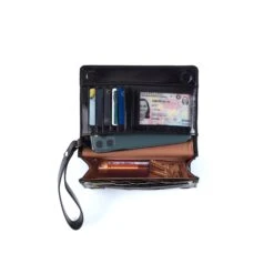 Jill Wristlet In Polished Leather - Natural -Hobo Sales Store VI 32512NTRL 01a cd1a470a 7cfd 4838 8fc6 0c0372c1aafc