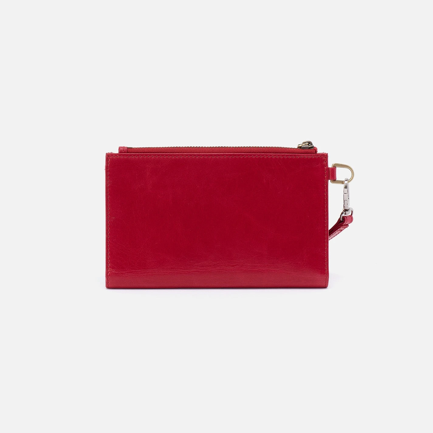 Kali Phone Wallet In Polished Leather - Claret 5 Kali Phone Wallet In Polished Leather - Claret - Image 5